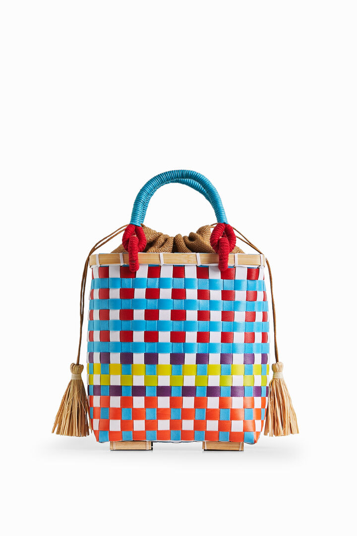 Stella Jean mini basket bag | Desigual