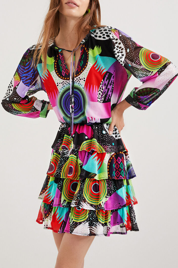 M. Christian Lacroix layered dress | Desigual