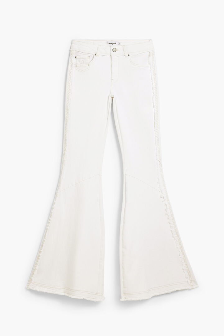 Large shiny woven bag | Desigual