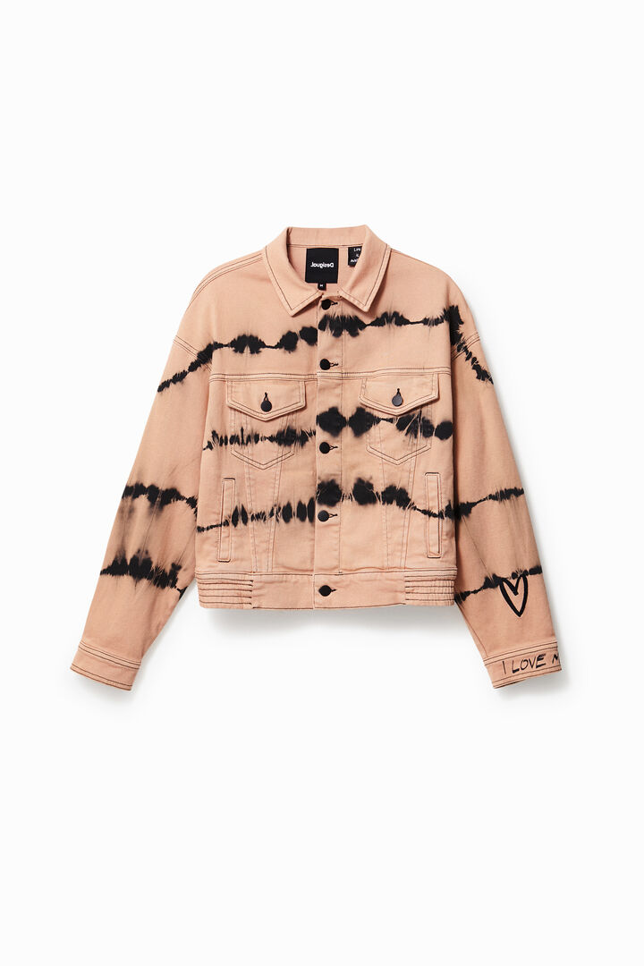 Tie-dye denim jacket | Desigual