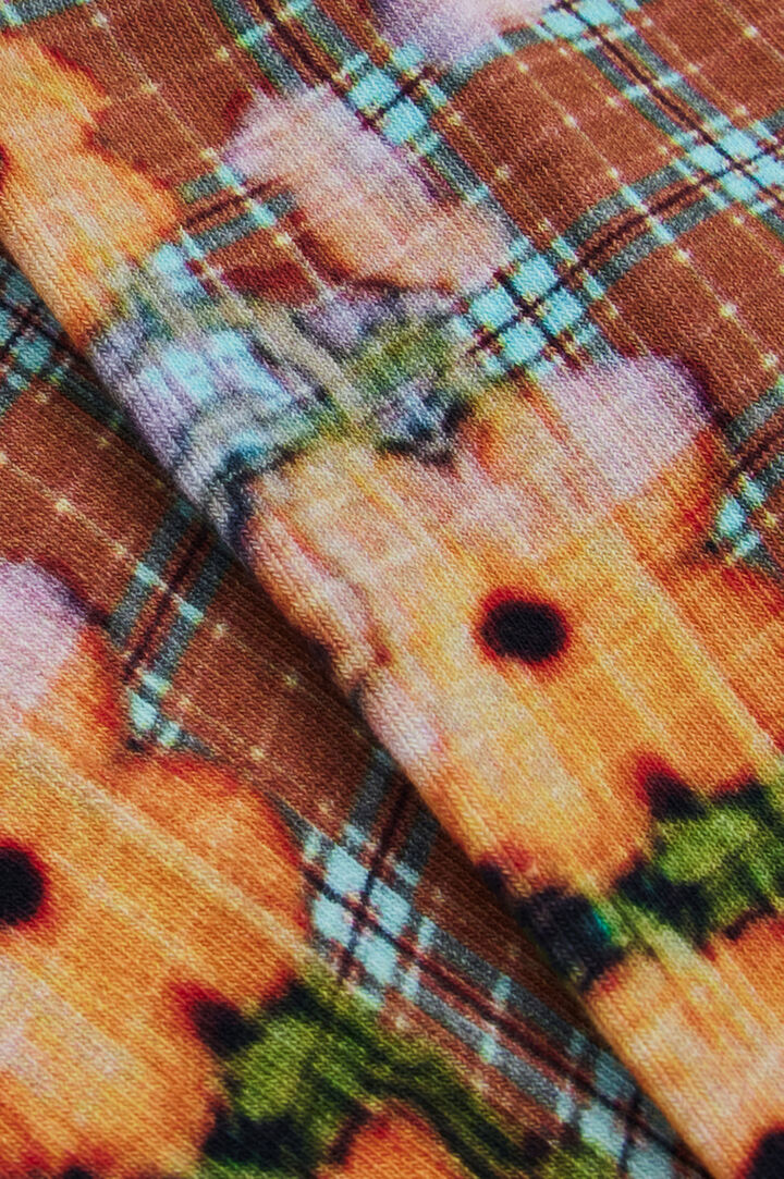 Collina Strada checkered socks | Desigual