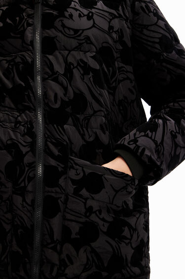 Mickey Mouse quilted coat | Desigual