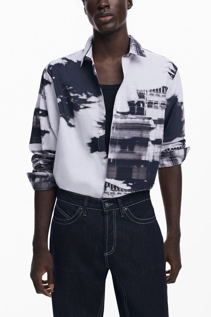 Urban print shirt | Desigual