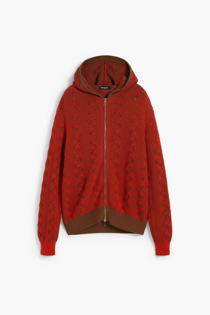 Jersey punto cremallera | Desigual