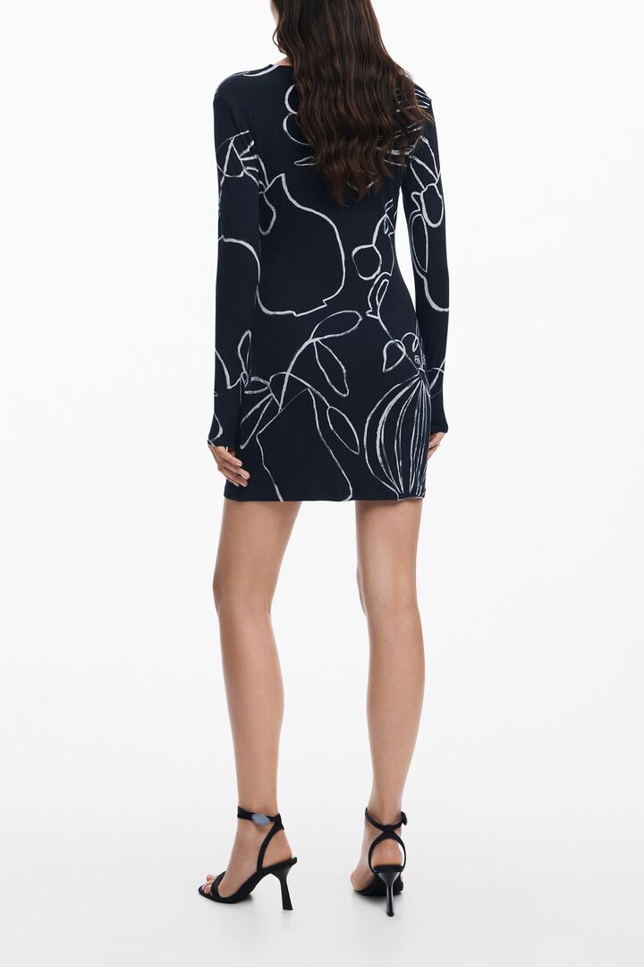 Vestido corto estampado | Desigual