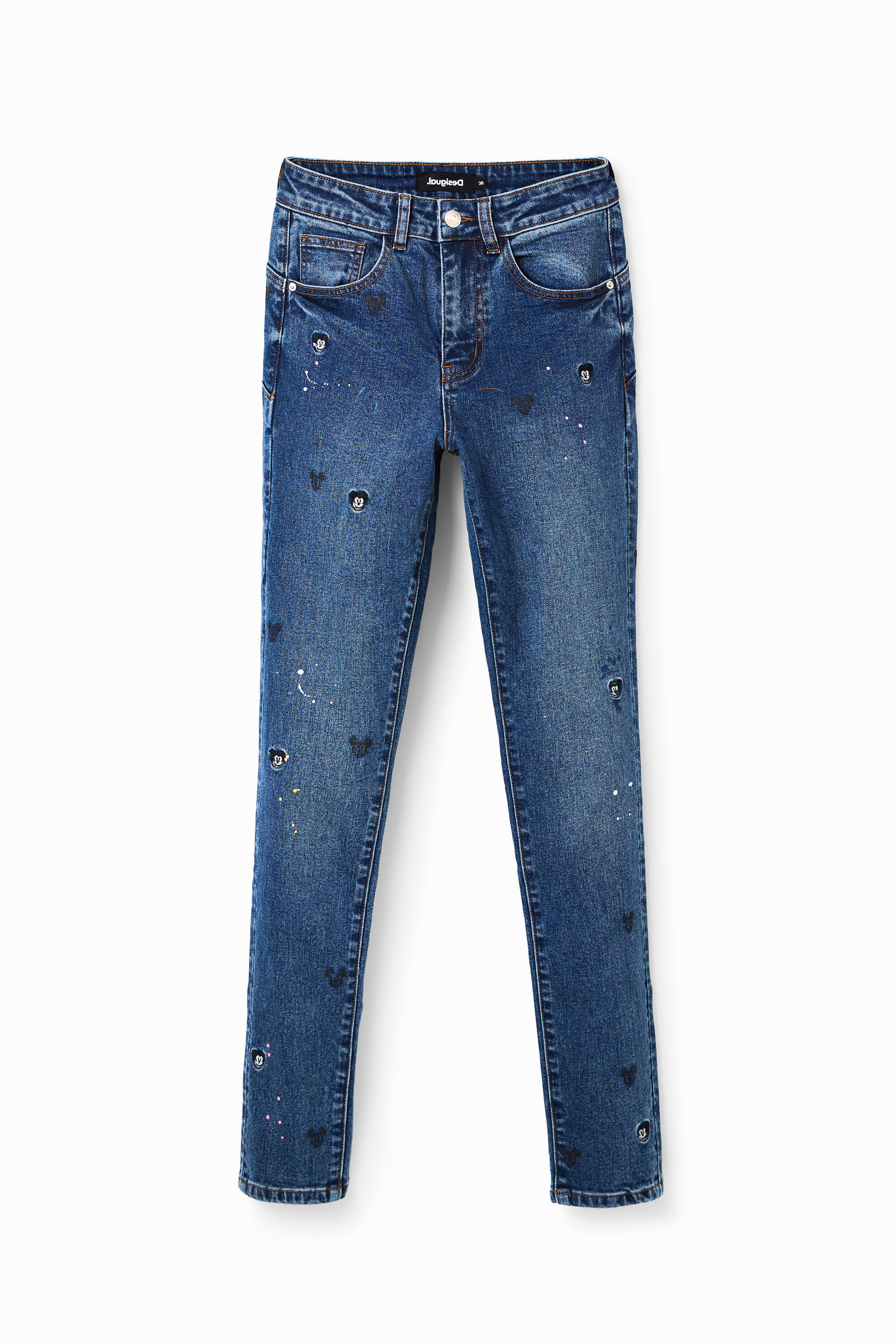 Pantalones discount vaqueros desigual