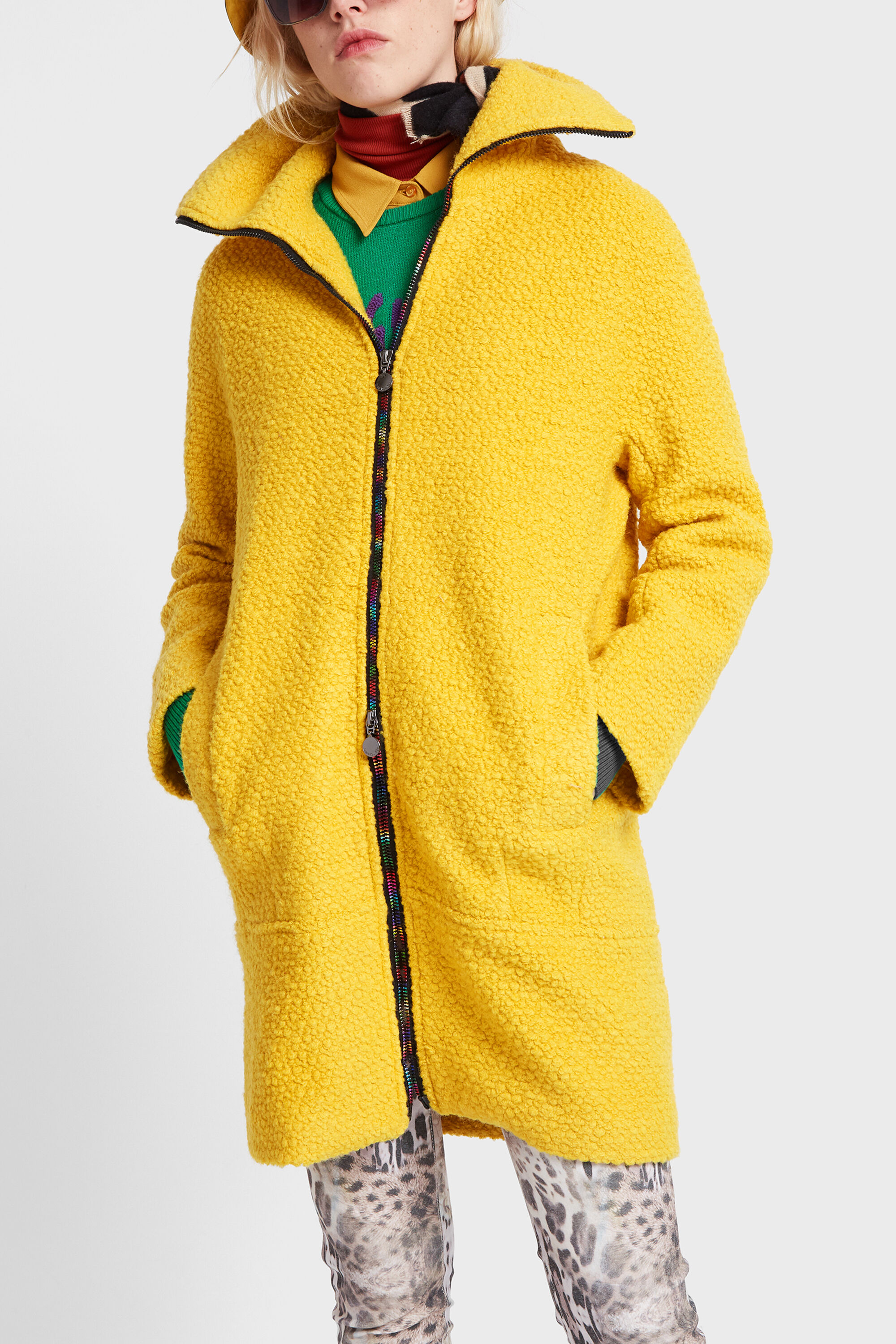 Yellow Women's Parka Jackets | Desigual.com