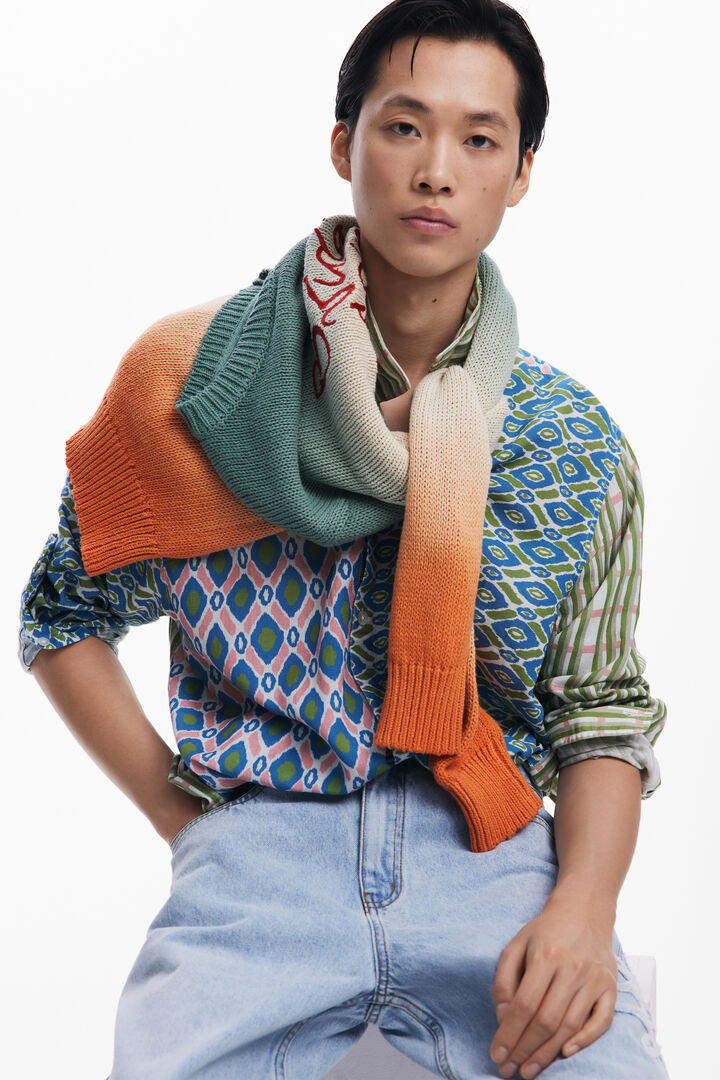 Long-sleeve Jacquard shirt | Desigual