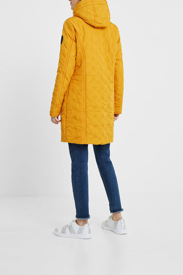 Padded hooded coat | Desigual