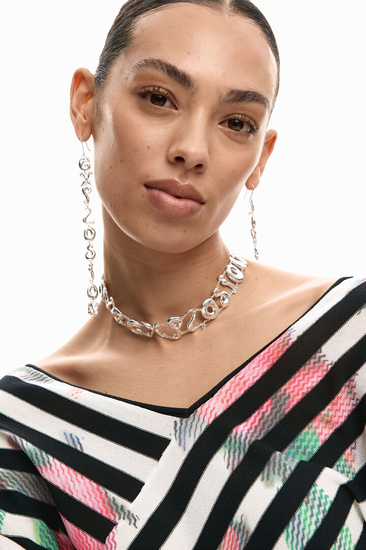 Fine crossover sweater | Desigual