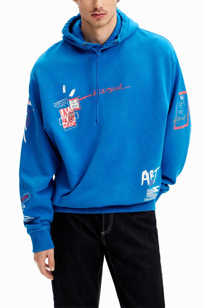 Graffiti hoodie | Desigual