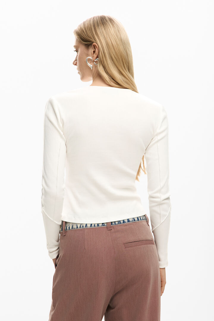 Rib knot T-shirt | Desigual