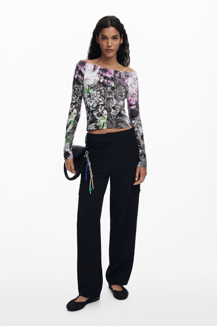 T-shirt designed by Mr. Christian Lacroix | Desigual