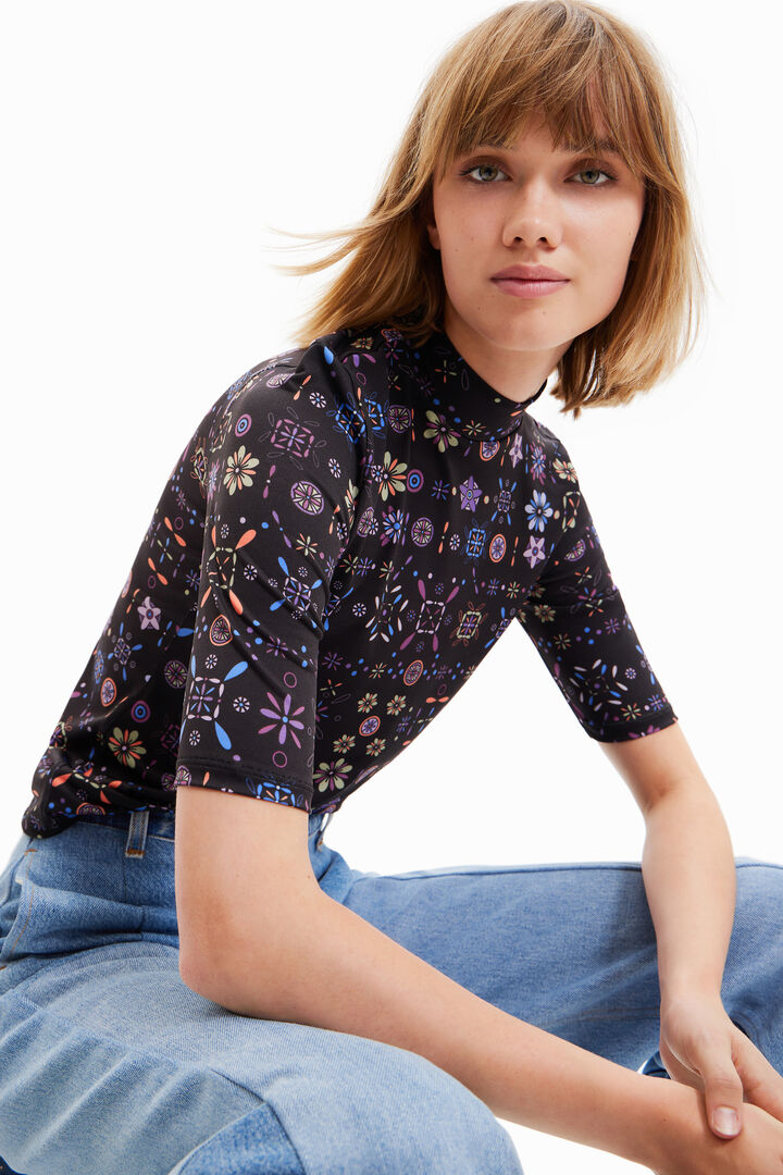 Camiseta manga corta mosaico | Desigual