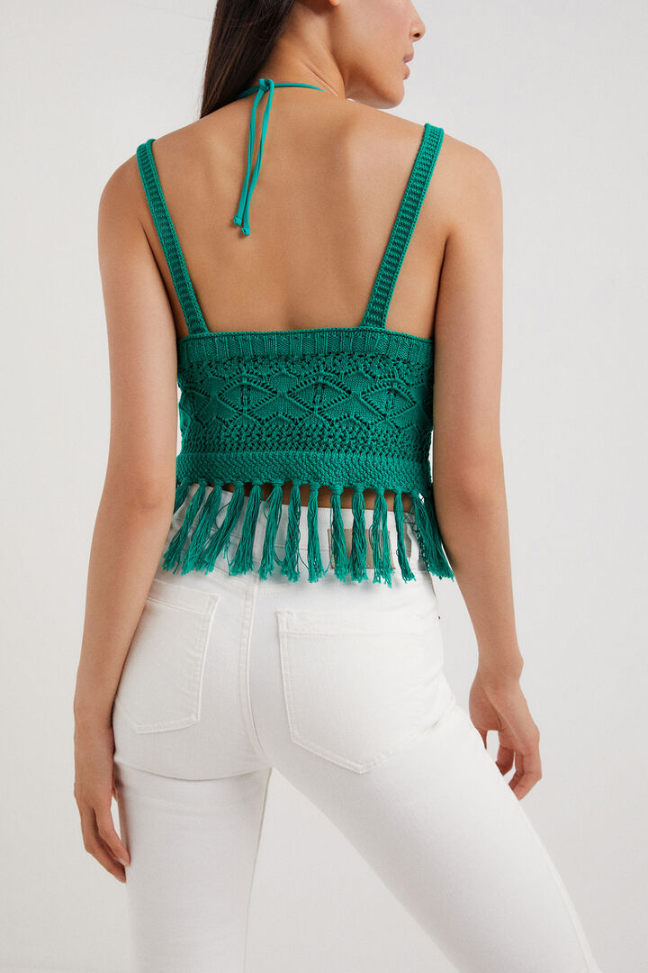 Crochet top | Desigual