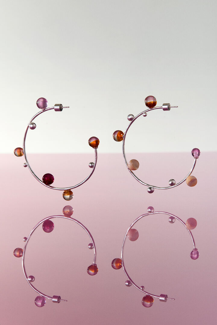 BOUCLES D'OREILLES SPHÈRES ZALIO | Desigual