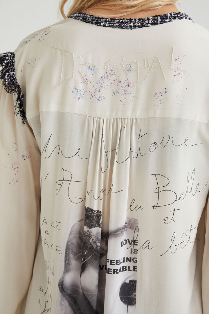 Camisa cuello mao | Desigual