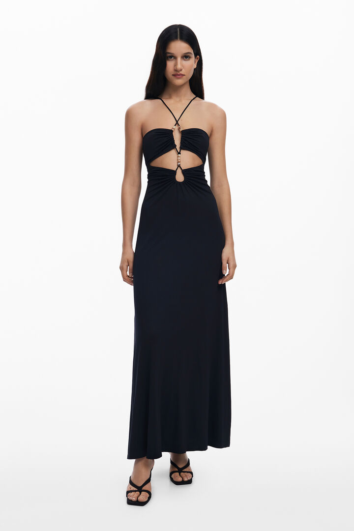 Cut-out maxi dress | Desigual