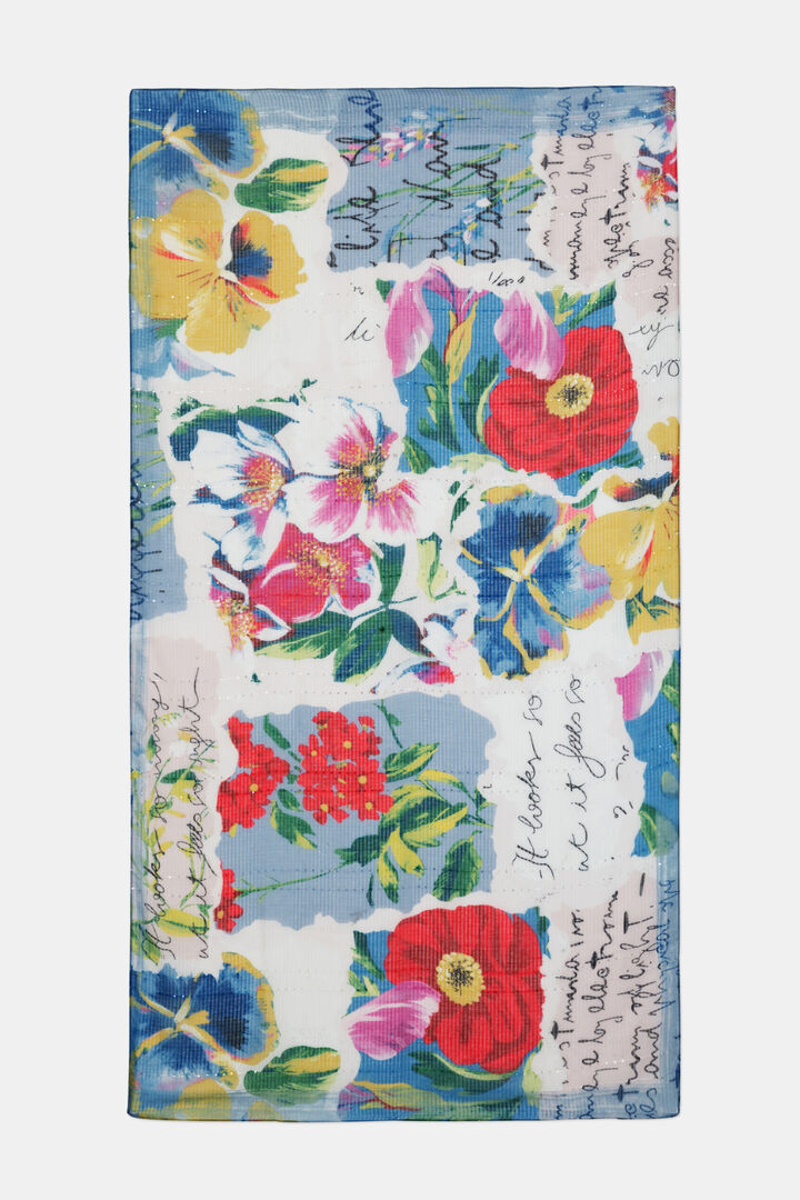 Rectangular foulard patch tropical | Desigual