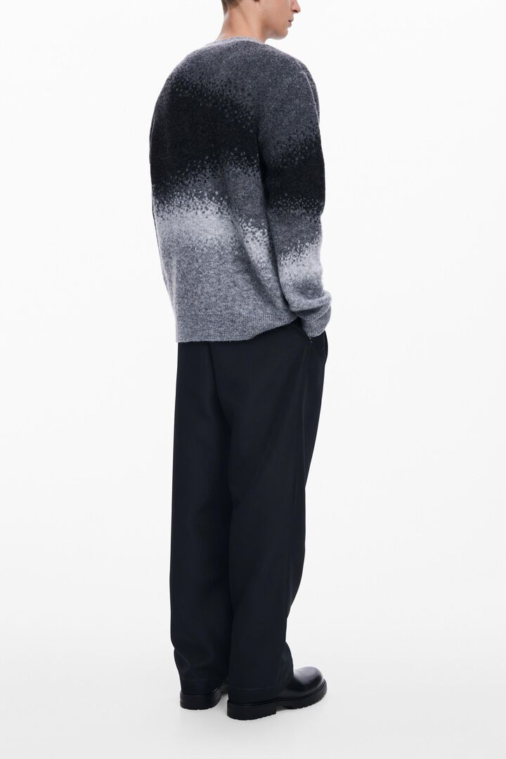 Ombre knit cardigan