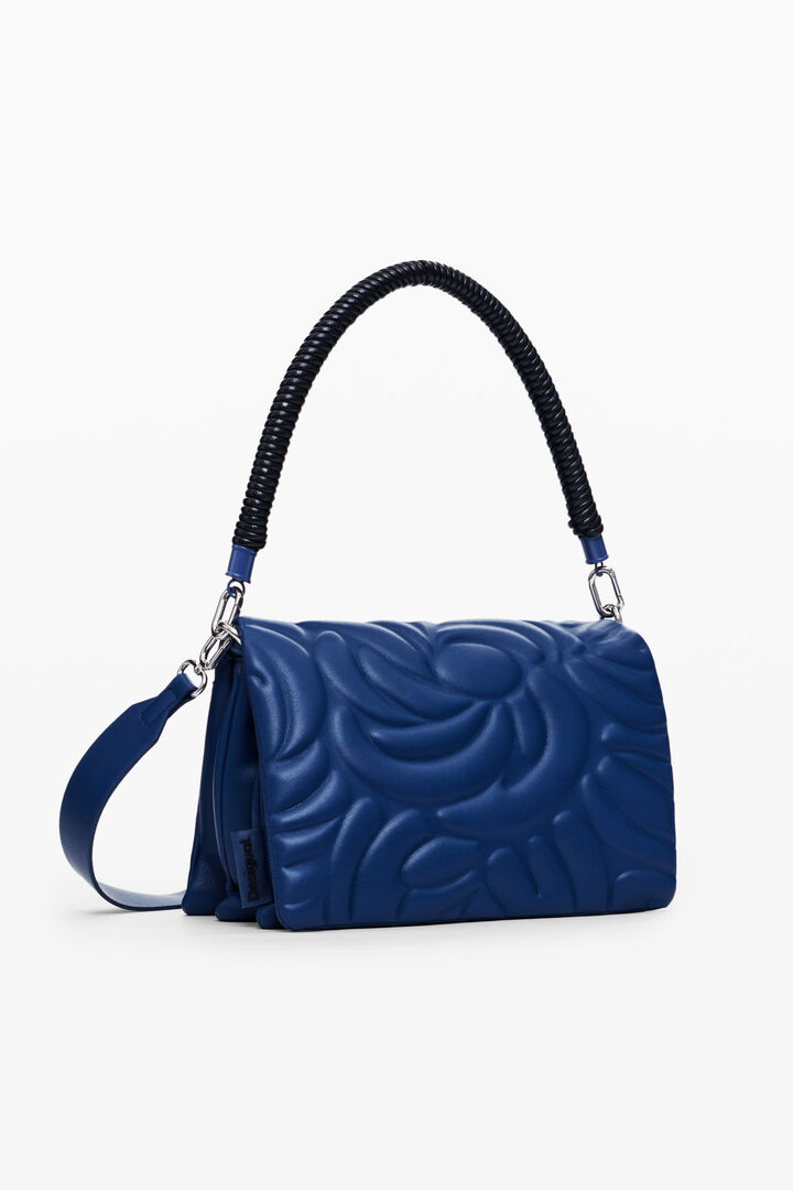 Schoudertas met meerdere handvatten en bloemenprint | Desigual