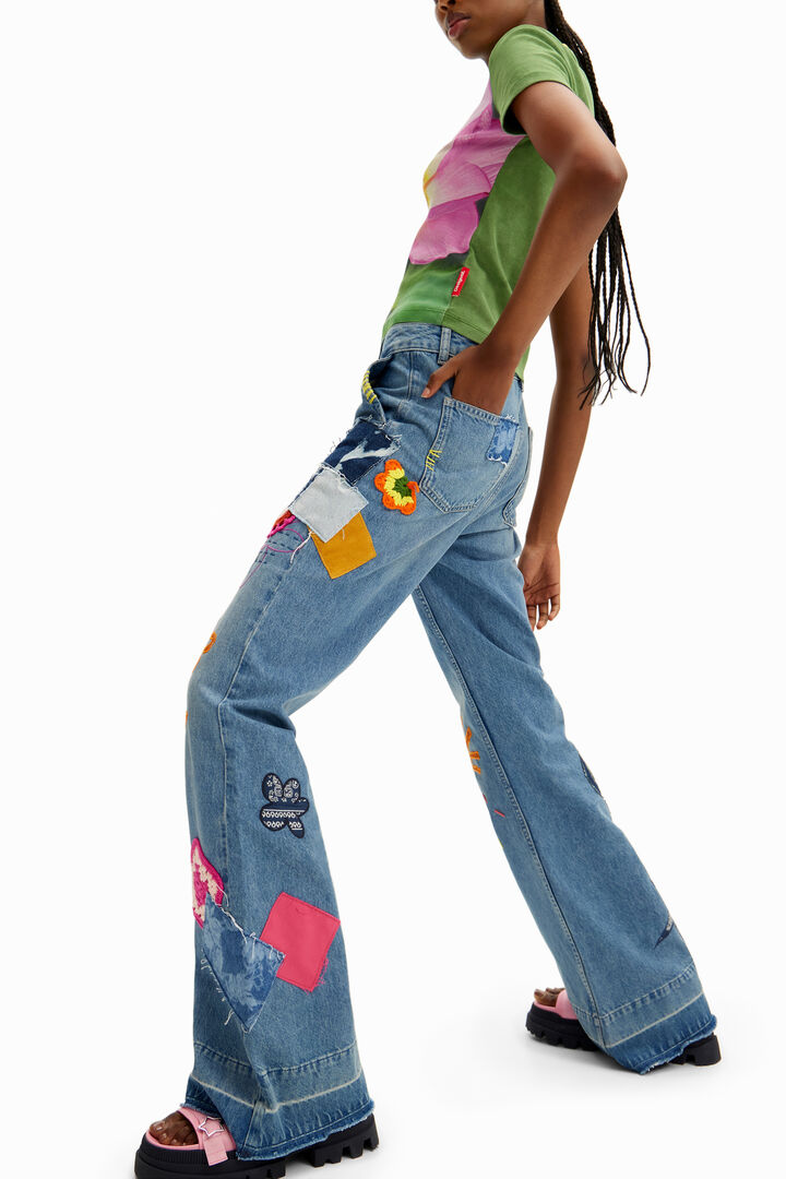 Tyler McGillivary flared jeans | Desigual