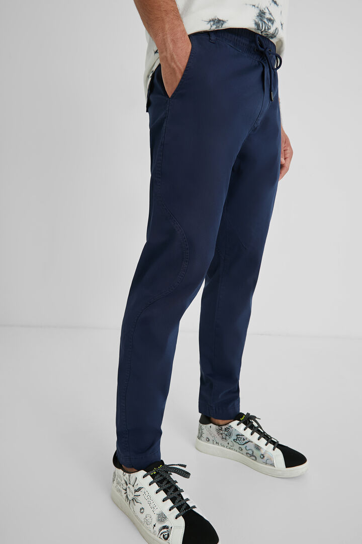 Boy's slim trousers drawstring | Desigual