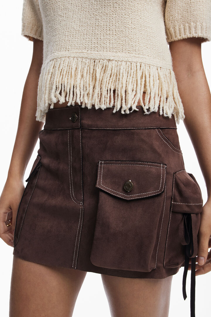Cargo miniskirt | Desigual