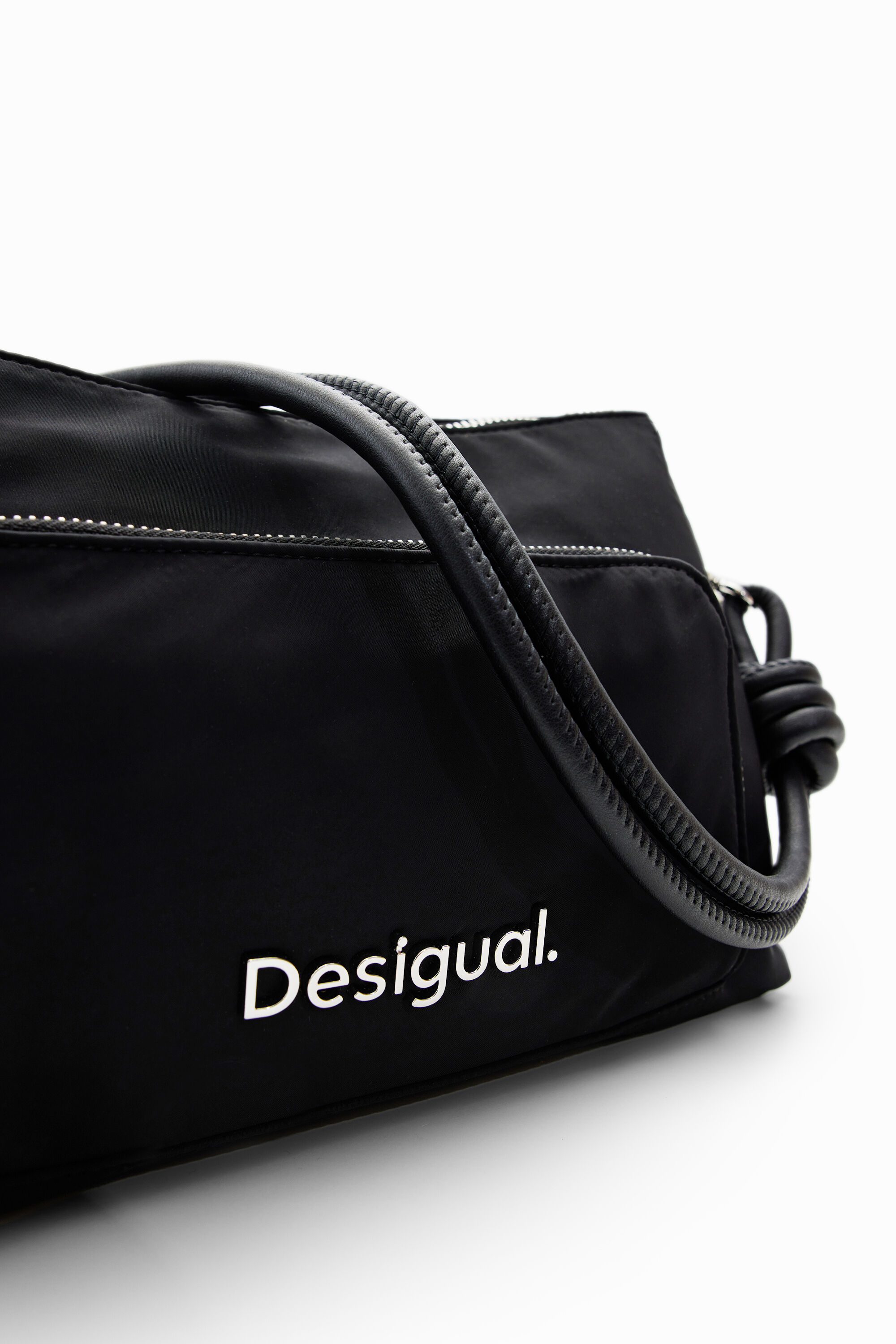 Bandolera desigual negra store