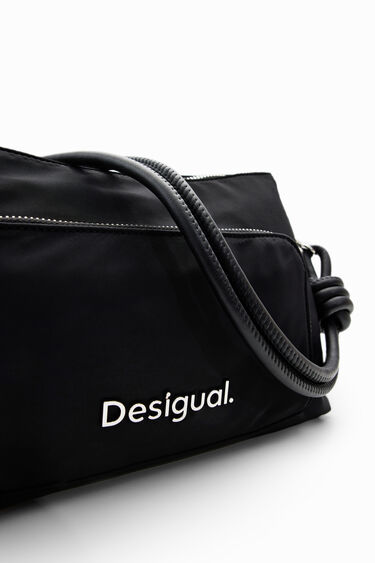 Midsize plain crossbody bag | Desigual