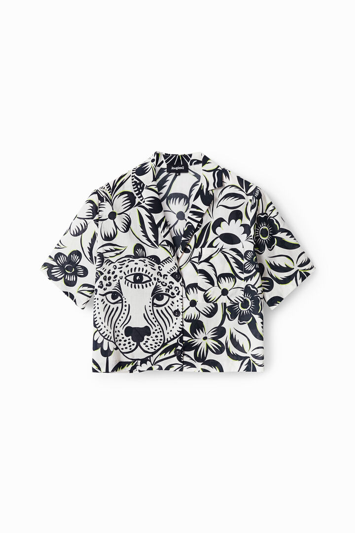 Cropped jungle shirt