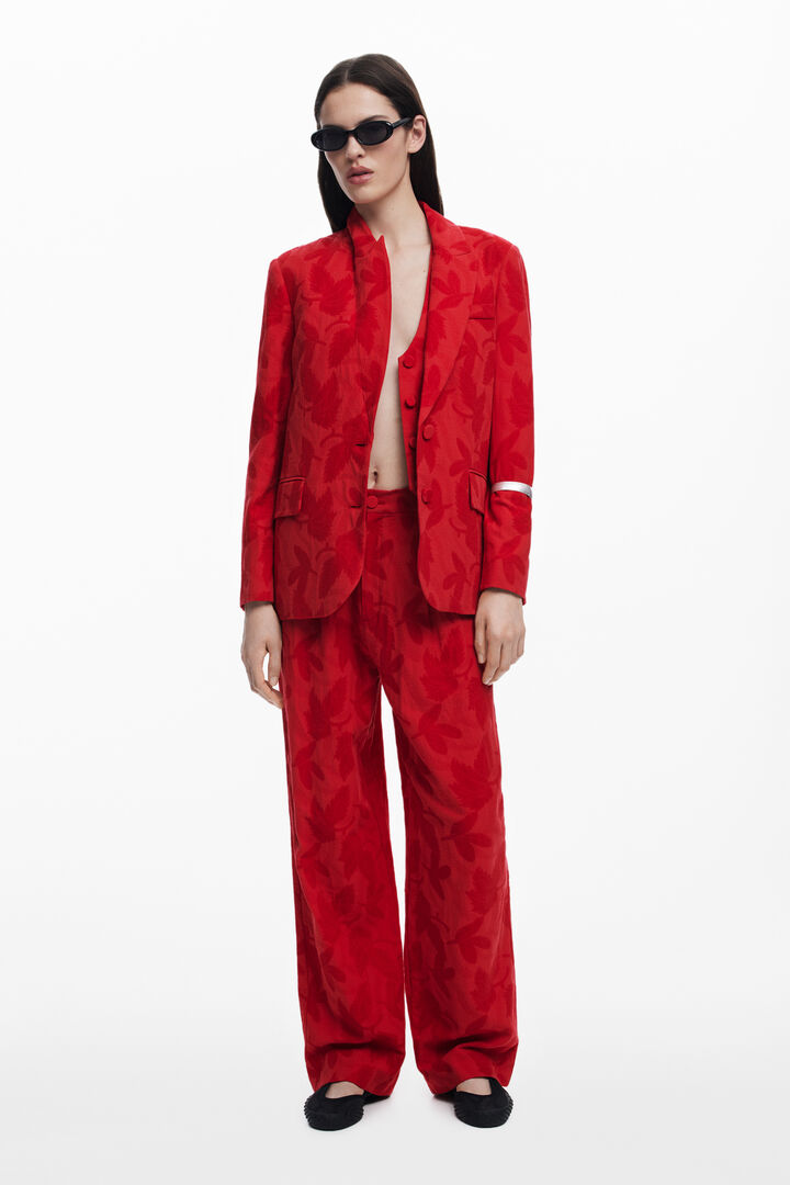 Blazer contrastes | Desigual