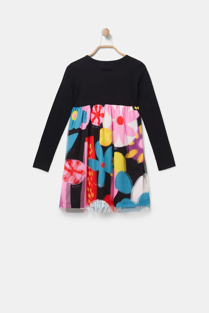 Floral high waist dress | Desigual