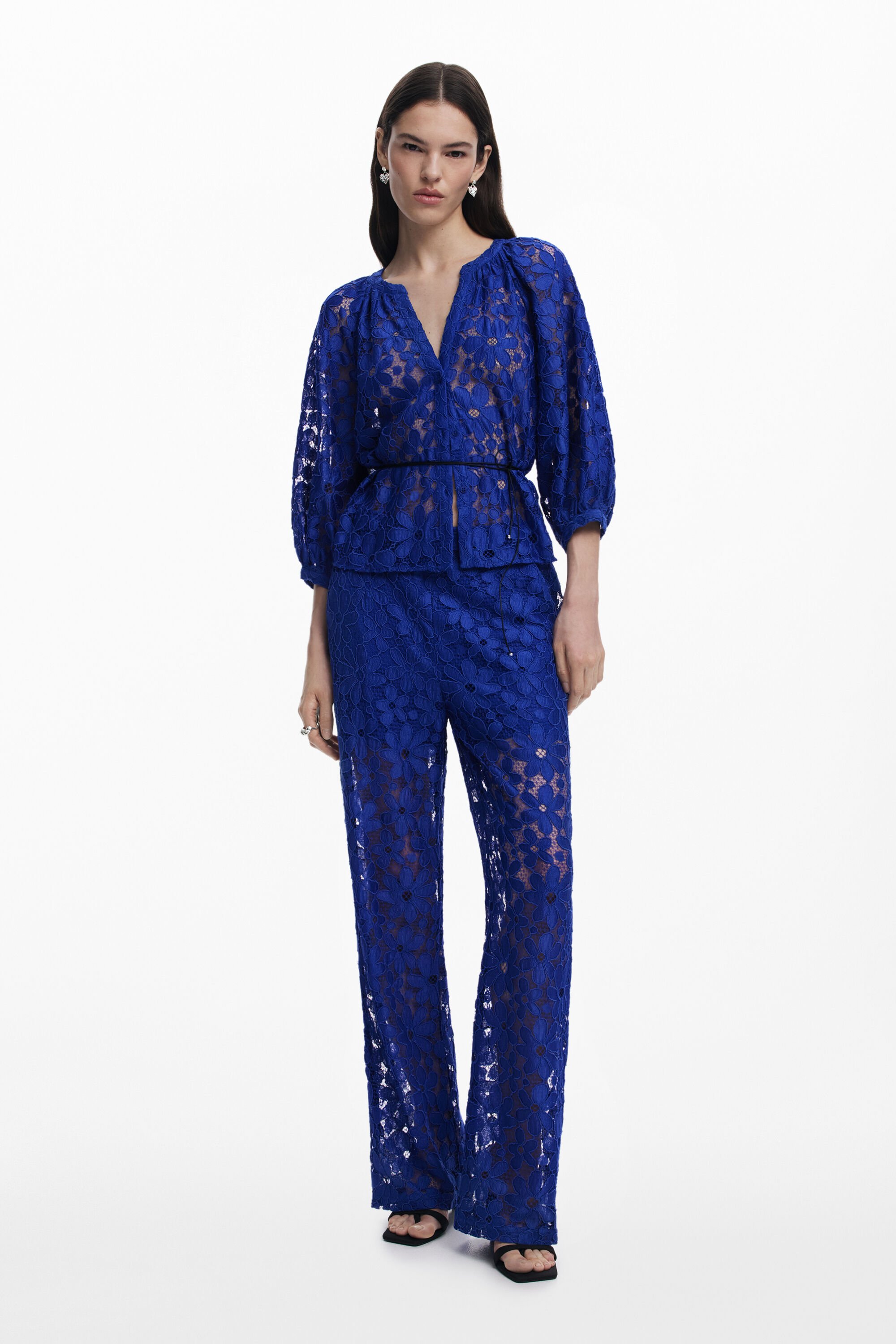 Lace pants