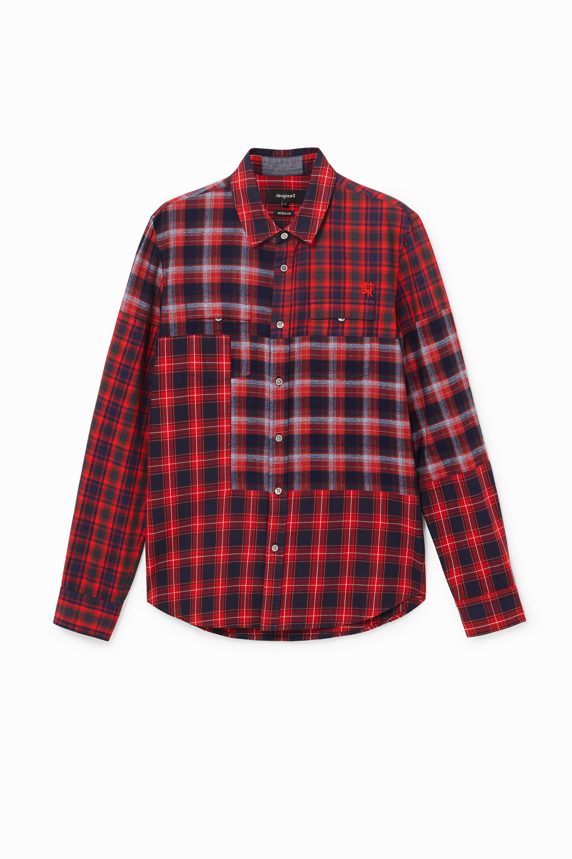 Camicia regular quadri Desigual