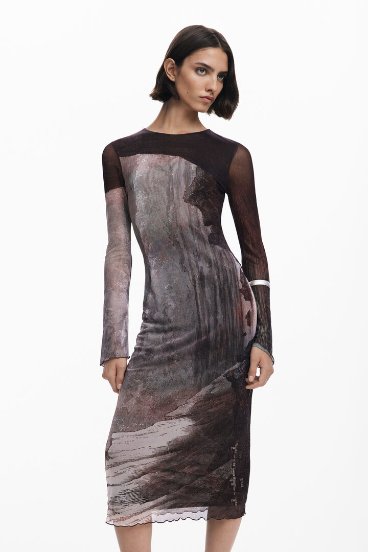 Dress designed by Mr. Christian Lacroix | Desigual