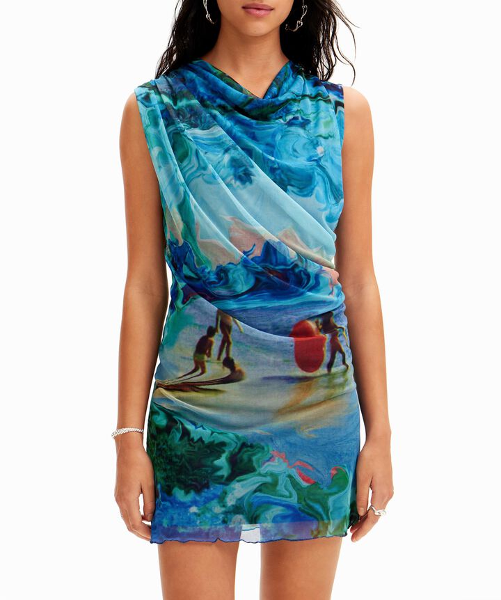 M. Christian Lacroix tulle mini dress | Desigual