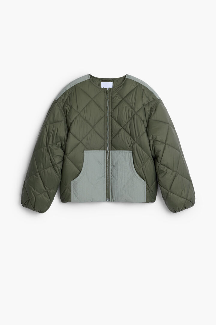 Padded nylon jacket