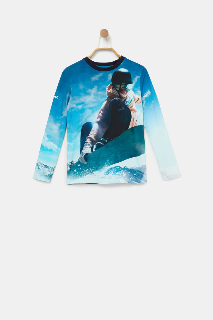 Cotton T-shirt photographic print | Desigual