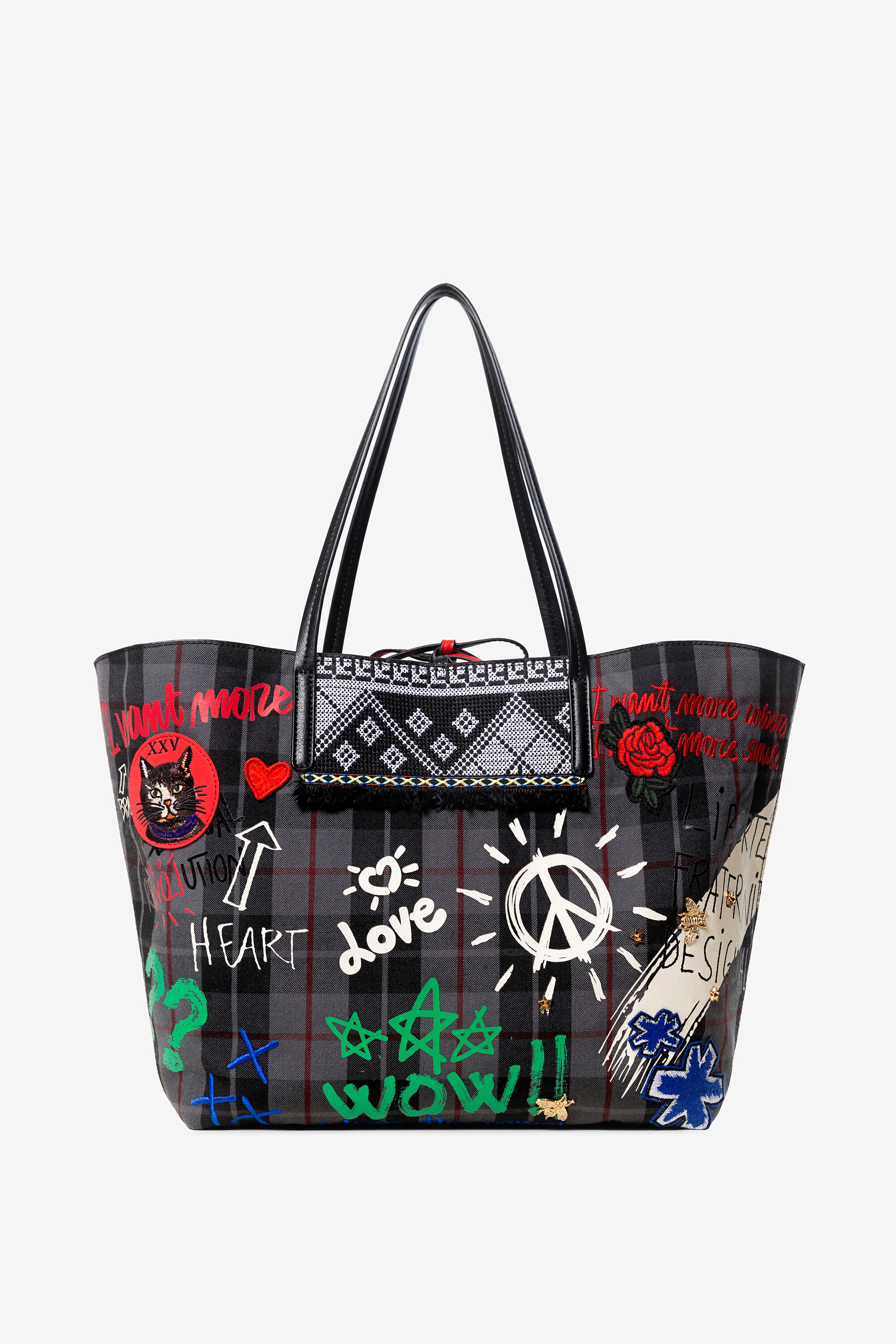 Reversible bag with mini bag Desigual