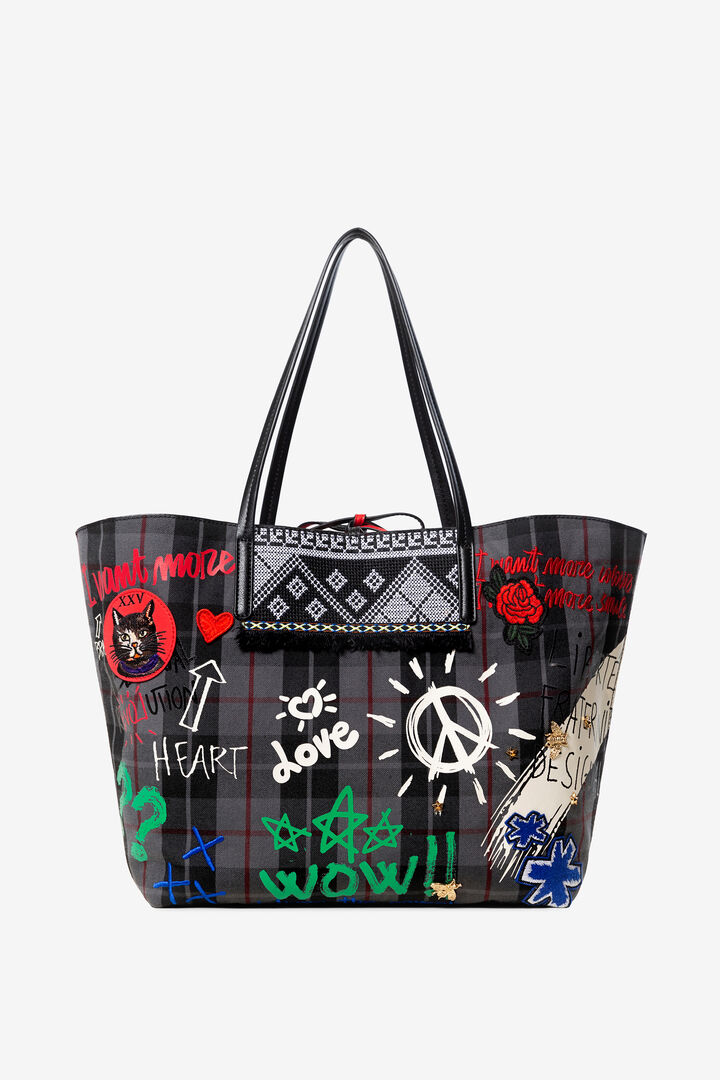 Reversible bag with mini-bag | Desigual