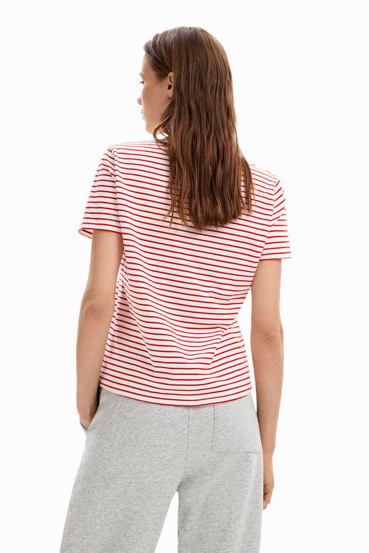Striped Mickey Mouse T-shirt | Desigual