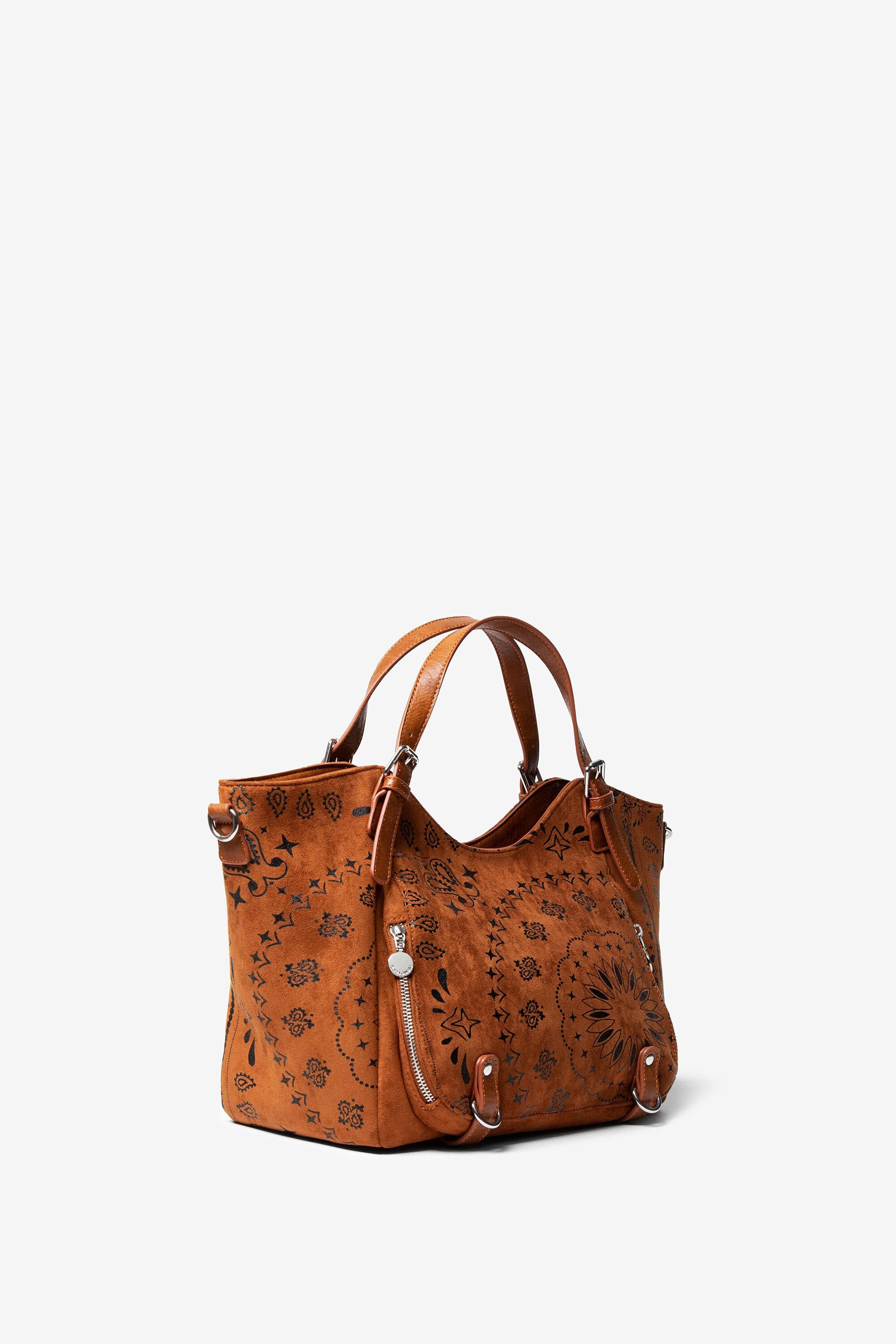 Leather effect boho bag Desigual