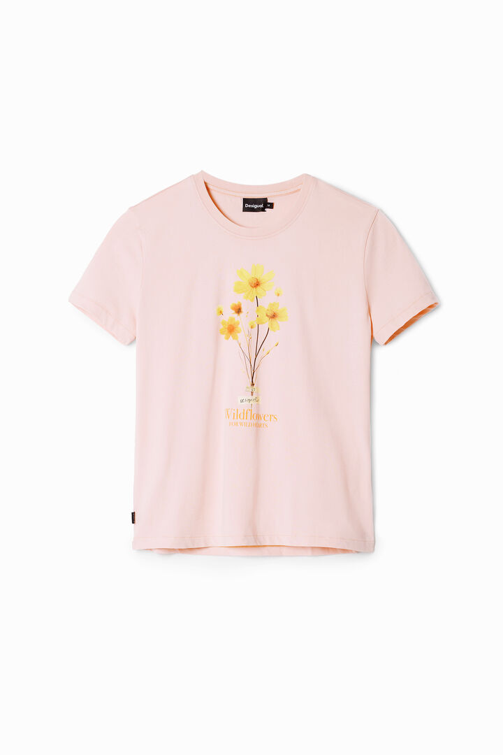 Camiseta ilustración margarita | Desigual