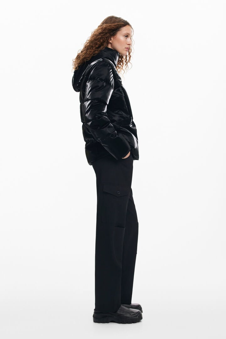Padded coat with hood | Desigual