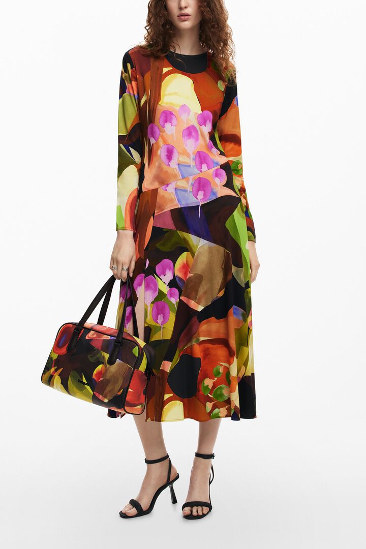 Arty zipper bag designed by M. Christian Lacroix | Desigual