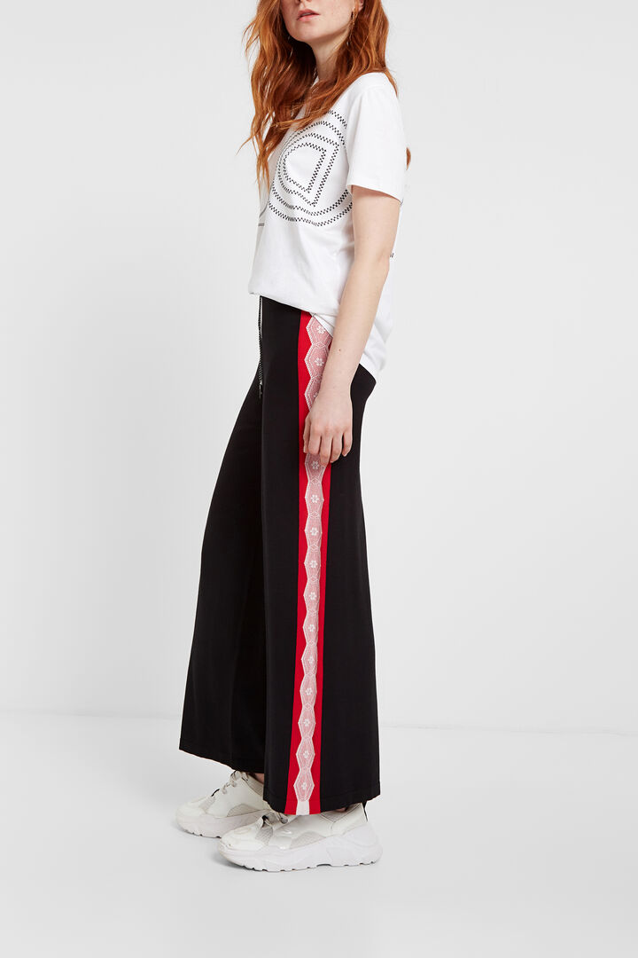 Culottes tracksuit with lace | Desigual