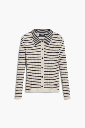 Polo neck sweater with buttons | Desigual