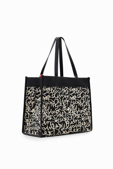 Bossa mitjana shopper canvas | Desigual