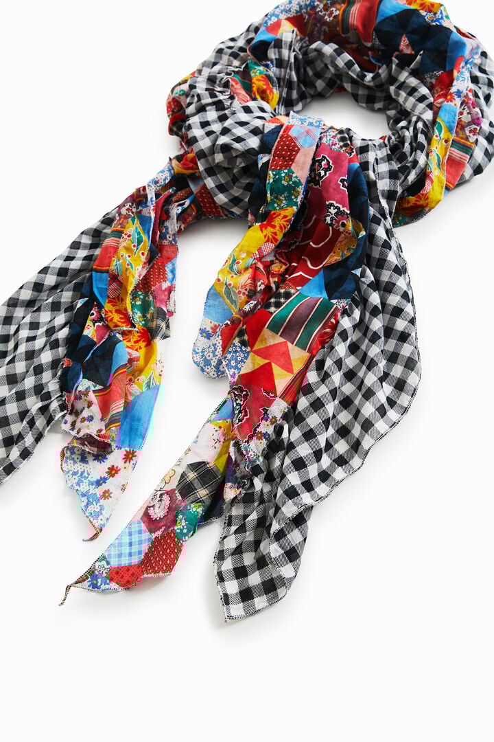 Johnson Hartig patchwork ruffle pareo | Desigual
